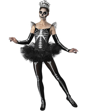 Skeleton Ballerina Womens Costume