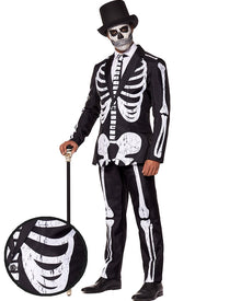 Skeleton Grunge Halloween Suitmeister
