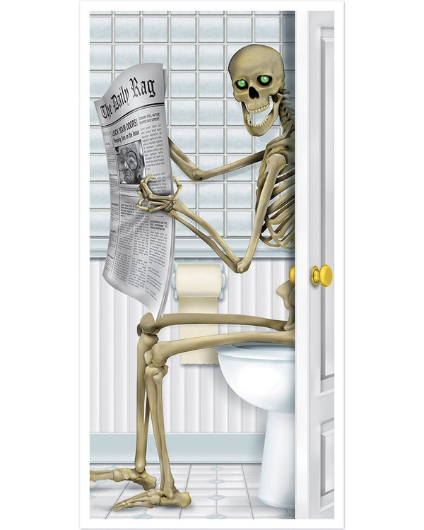 Skeleton Toilet Door Cover 1.5m