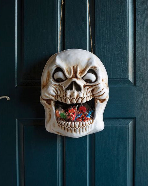Skull Candy Dispenser Door Decoration 46cm