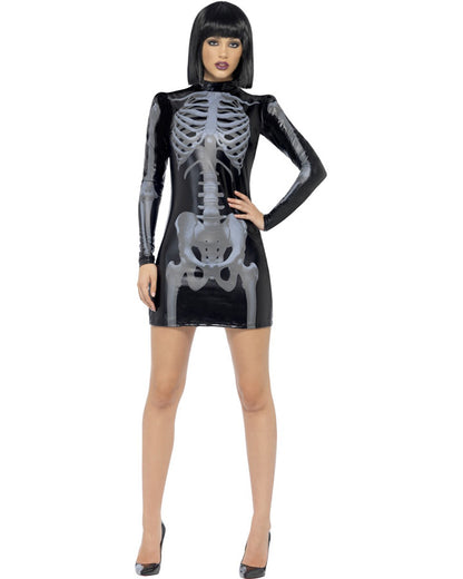 Miss Skeleton Womens Costume