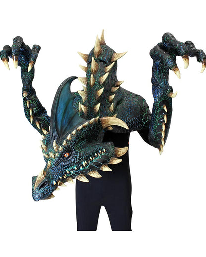 Smoulder the Black Dragon Premium Puppet Mask