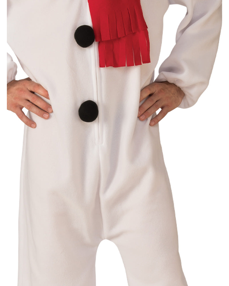 Snowman Jumpsuit Adult Christmas Costume