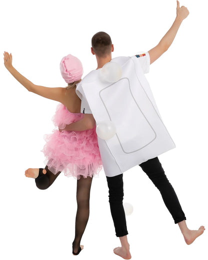 Soap and Loofah Couples Costume