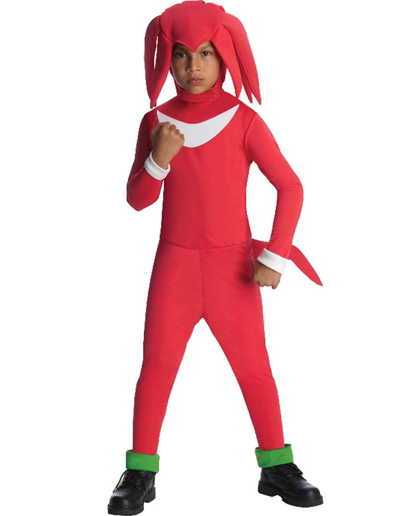 Sonic the Hedgehog Knuckles Kids Costume