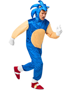 Sonic The Hedgehog Mens Costume
