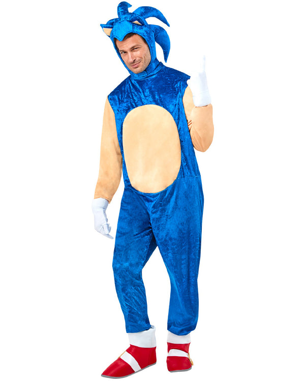 Sonic The Hedgehog Mens Costume