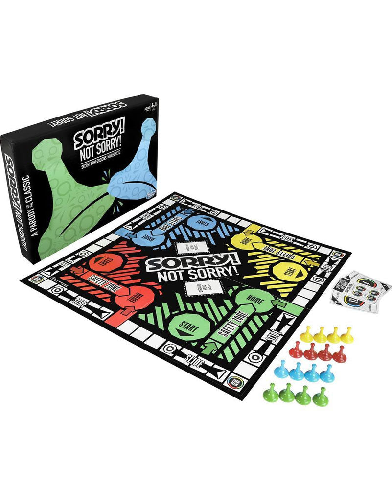 Sorry Not Sorry Parody Board Game