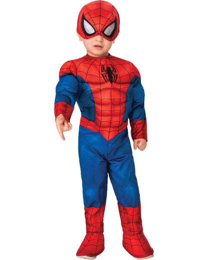 Spiderman Deluxe Boys Toddler Costume