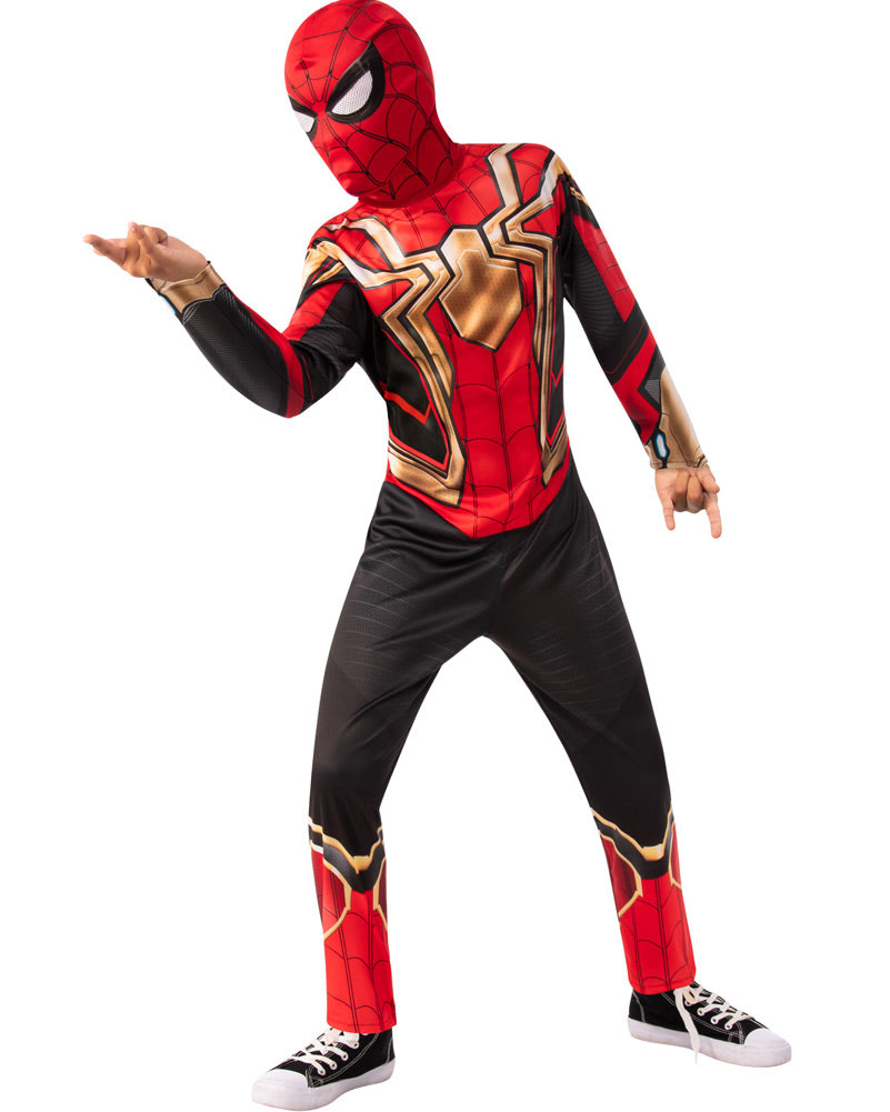 Spiderman No Way Home Value Iron Spider Boys Costume