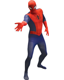 Spiderman Value Morphsuit Mens Halloween Costume