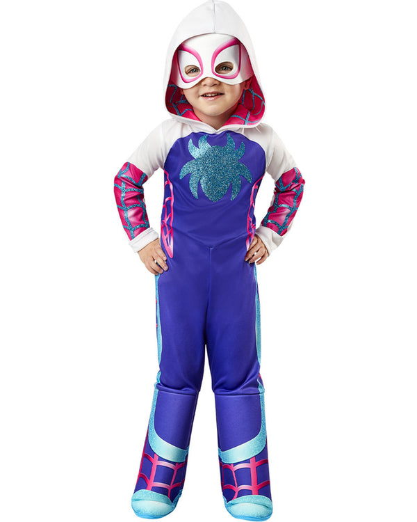 Spidey and his Amazing Friends Ghost Spider Deluxe Girls Toddler Costume