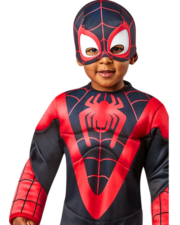 Spidey and his Amazing Friends Miles Morales Deluxe Boys Toddler Costume