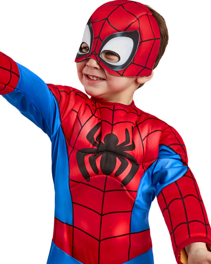 Spidey and his Amazing Friends Spidey Deluxe Boys Toddler Costume