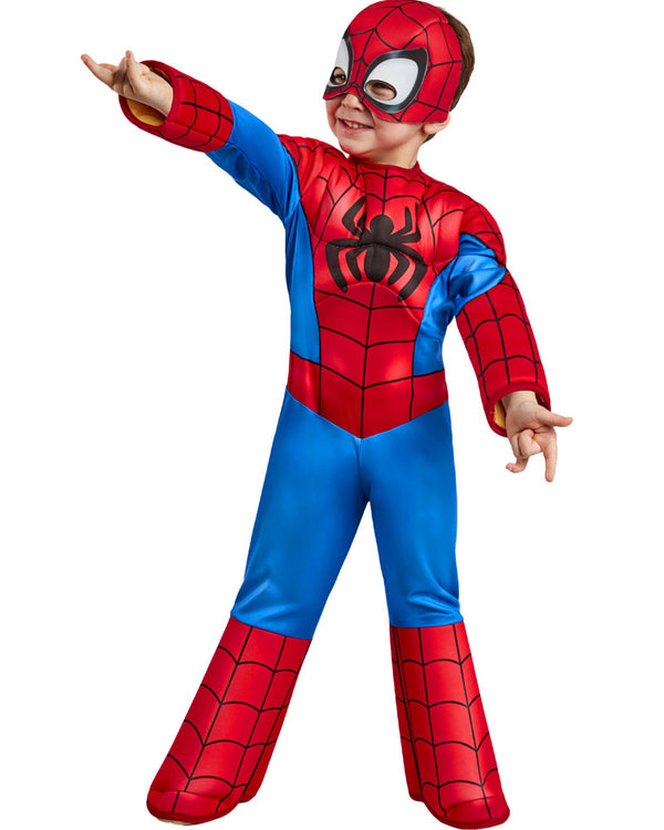 Spidey and his Amazing Friends Spidey Deluxe Boys Toddler Costume