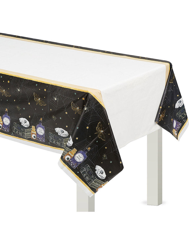 Spooks and Spells Plastic Tablecover 2.5m