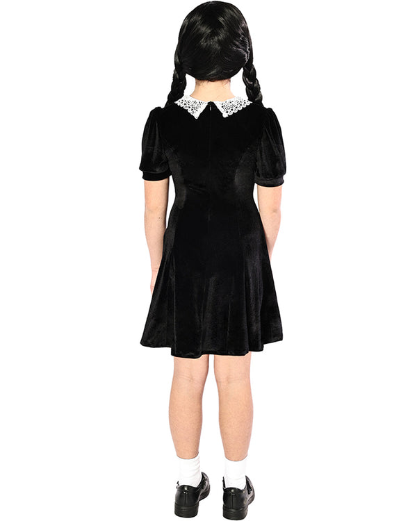Spooky Goth Girl Deluxe Kids Costume