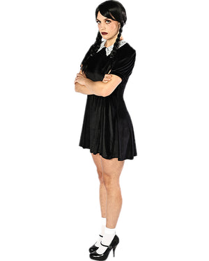 Spooky Goth Girl Deluxe Womens Costume