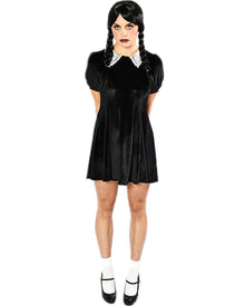 Spooky Goth Girl Deluxe Womens Halloween Costume