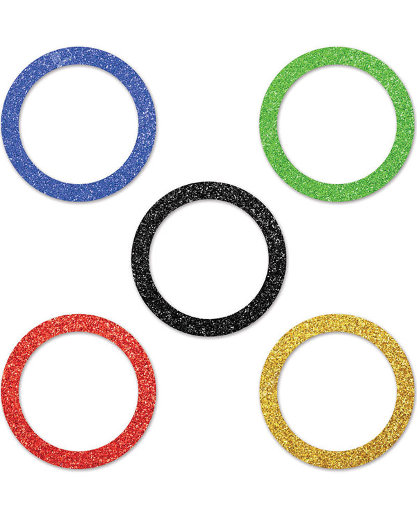 Sports Party Rings Deluxe Confetti 14g