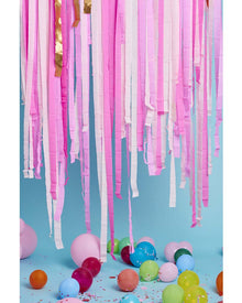 Pink Shimmer Streamers Pack of 60