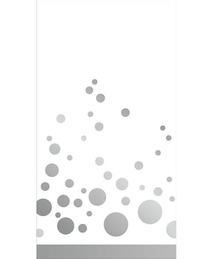 Sparkle and Shine Silver Guest Napkin Pack of 16