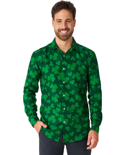 St. Pats Green Mens Suitmeister Shirt