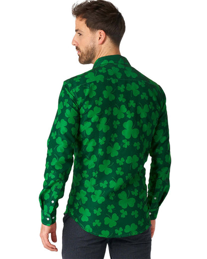 St. Pats Green Mens Suitmeister Shirt