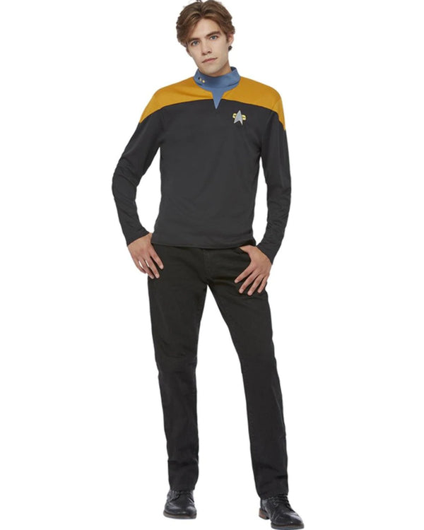 Star Trek Voyager Operations Uniform Mens Shirt