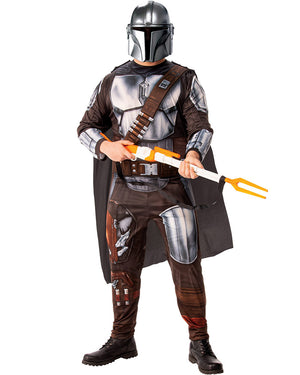 Star Wars Mandalorian Deluxe Mens Costume