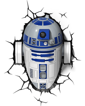 Star Wars R2D2 3D Wall Light