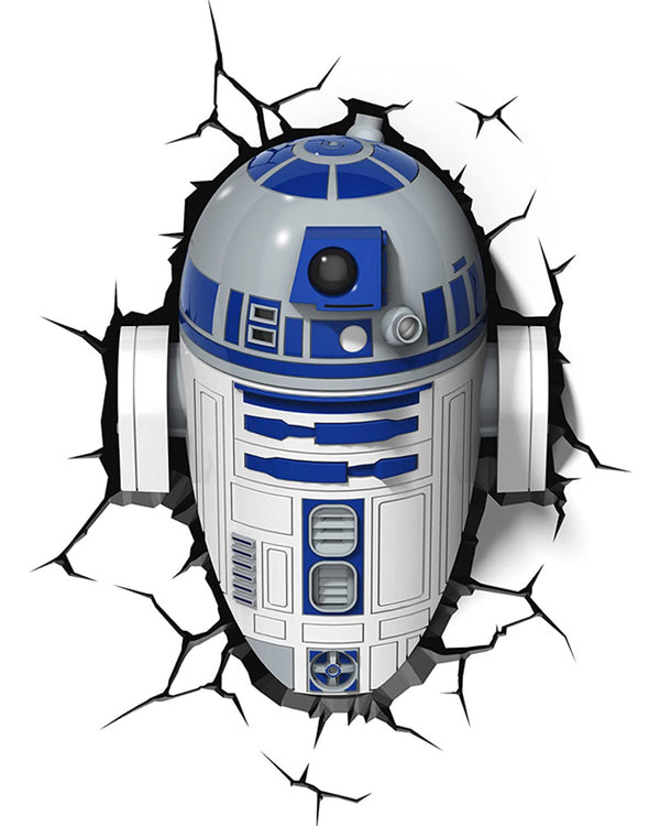 Star Wars R2D2 3D Wall Light