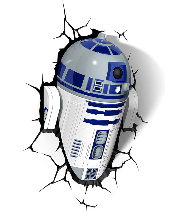 Star Wars R2D2 3D Wall Light