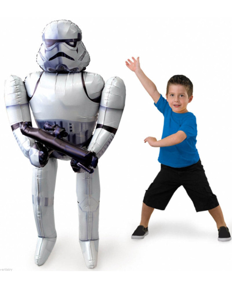 Star Wars Storm Trooper Airwalker 1.7m Foil Balloon