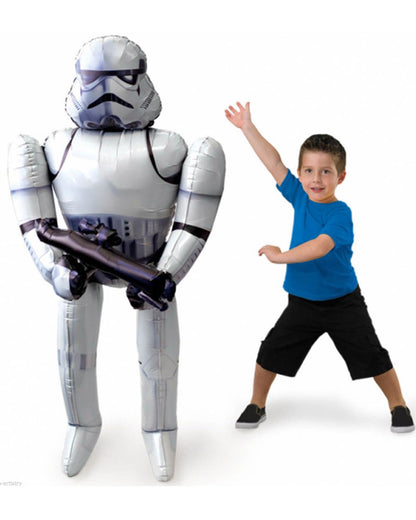 Star Wars Storm Trooper Airwalker 1.7m Foil Balloon
