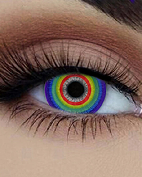 Starry Eyed Over the Rainbow Contact Lenses