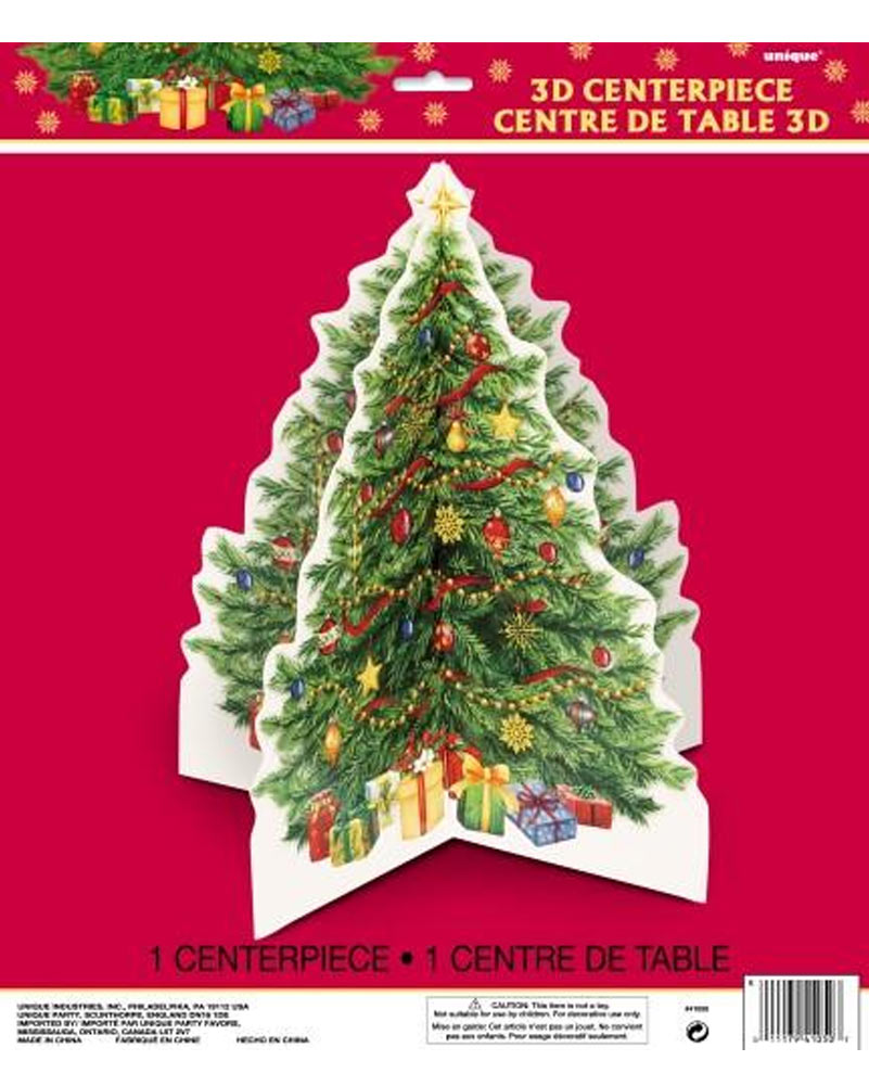 Christmas Starry Xmas Tree Deluxe 3D Centrepiece