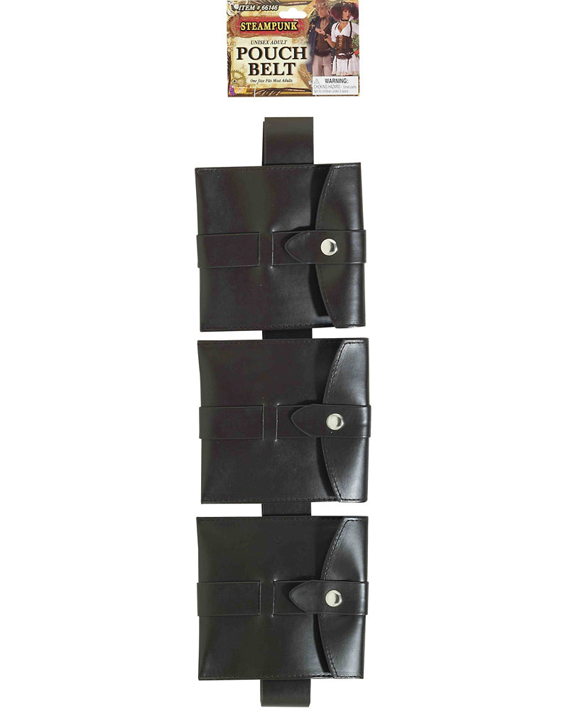 Steampunk Pouch Belt