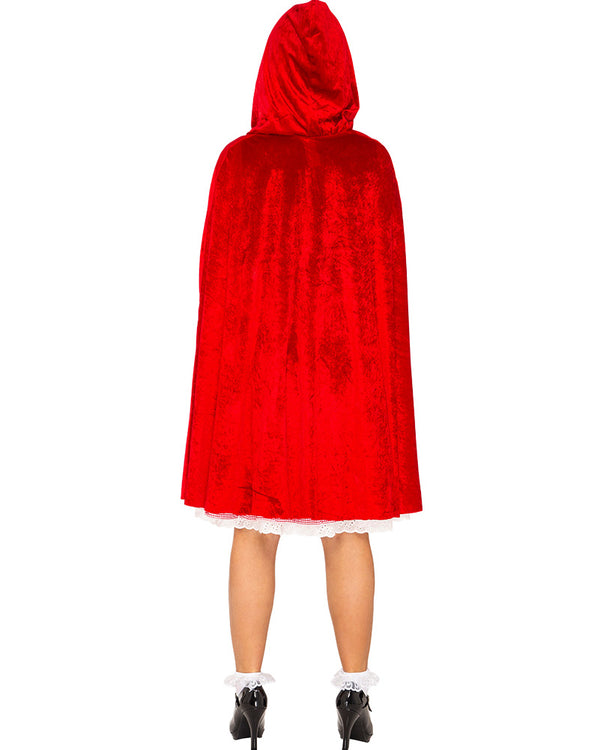 Storybook Red Riding Hood Deluxe Womens Cape