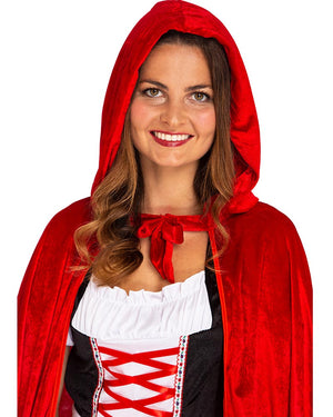 Storybook Red Riding Hood Deluxe Womens Costume