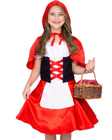 Storybook Red Riding Hood Girls Costume