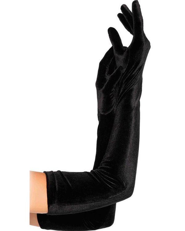 Stretch Velvet Opera Gloves
