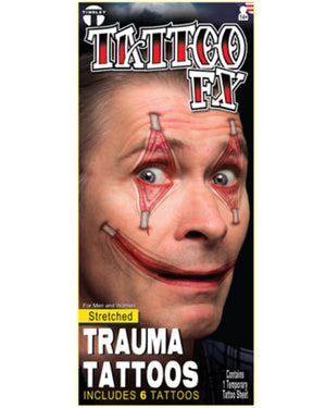 Stretched Skin FX Trauma Tattoo
