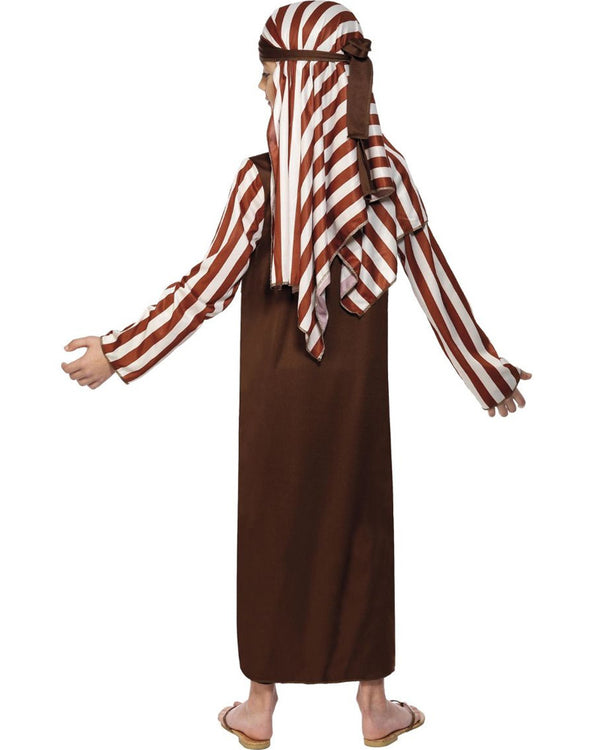 Striped Shepherd Robe Kids Christmas Costume