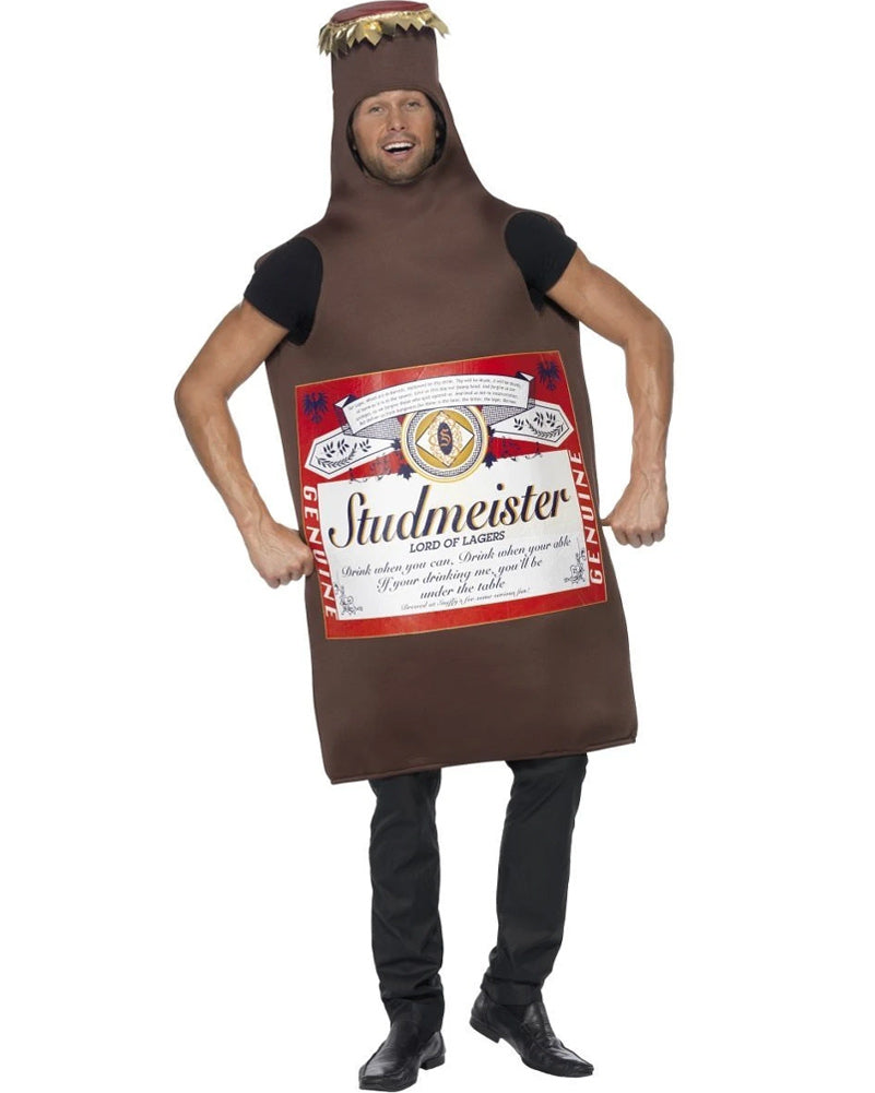 Studmeister Beer Bottle Mens Costume