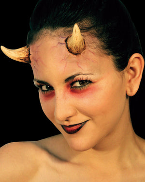 Succubus Horns Luxury FX Appliance Transfer Prosthetic