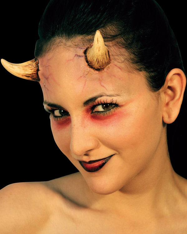 Succubus Horns Luxury FX Appliance Transfer Prosthetic