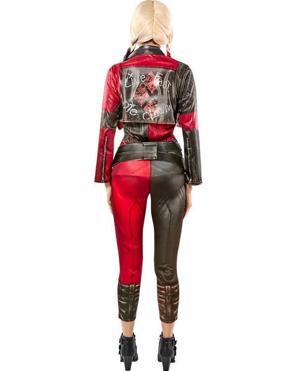 Suicide Squad 2 Harley Quinn Jumpsuit Womens Costume