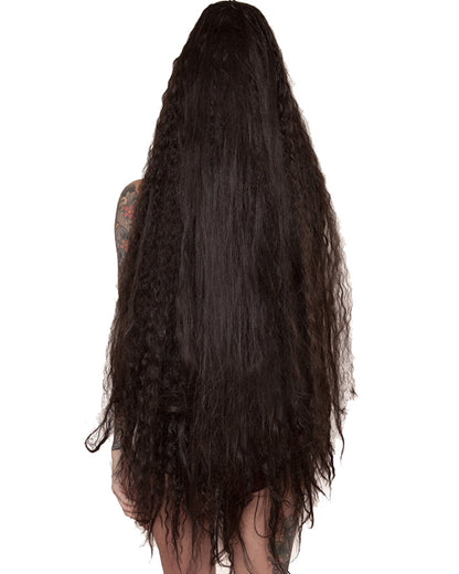 Suicide Witch Premium Long Brown Wig