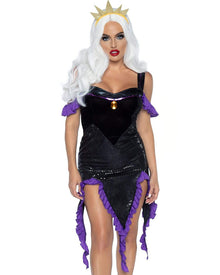 Sultry Sea Witch Womens Halloween Costume